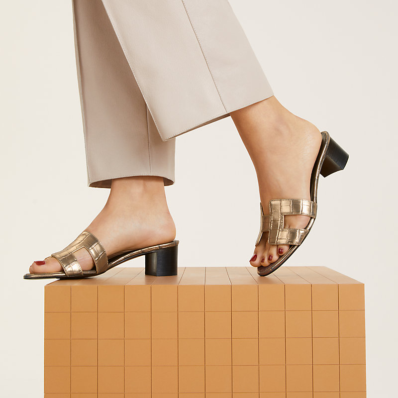 Oasis sandal - Brown | Hermès USA